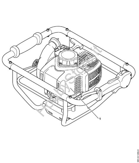 Numero di matricola BT 230 BT 230 brand Stihl
